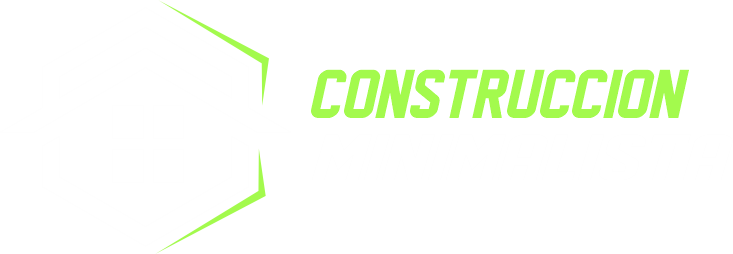logo construccion minimalista fondo negro